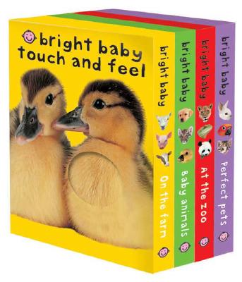 Boxed Set (Bright Baby Touch and Feel): On the Farm, Baby Animals, at the Zoo and Perfect Pets