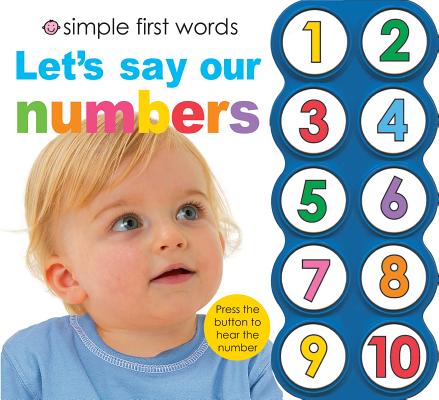 Simple First Words Let's Say Our Numbers