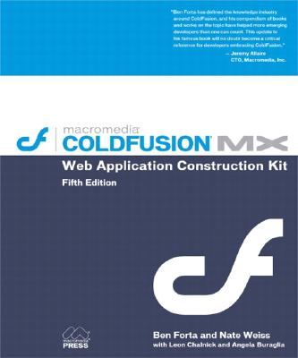 Image for Macromedia Coldfusion Mx: Web Application Construction Kit
