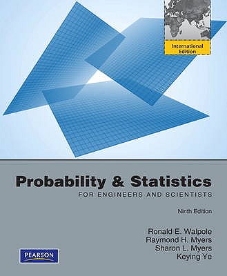Probability and Statistics for Engineers A