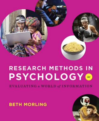 Research Methods in Psychology: Evaluating a World of Information (Second Edition)