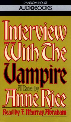 Interview with the Vampire books on cassette tapes