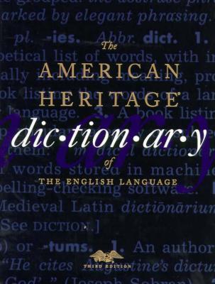 Image for The American Heritage Dictionary of the English Language, Third Edition