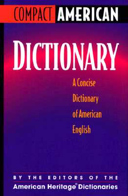 Image for Compact American Dictionary: A Concise Dictionary of American English