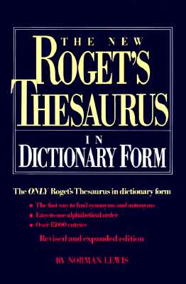 The New Roget's Thesaurus in Dictionary form (thumb-indexed)