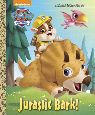 Jurassic Bark! (PAW Patrol) (Little Golden Book)