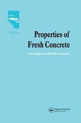 Properties of Fresh Concrete: Proceedings of the International RILEM Colloquium (Rilem Proceedings 10)
