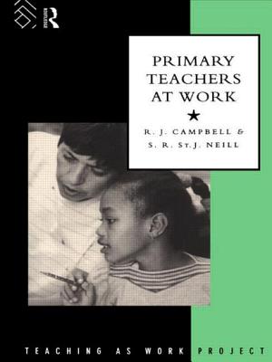 Primary Teachers at Work (Teaching As Work Project)