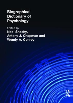 Image for Biographical Dictionary of Psychology