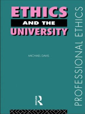 Ethics and the University (Professional Ethics)