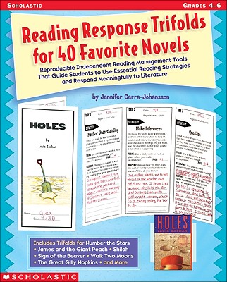 Image for Reading Response Trifolds for 40 Favorite Novels; Reading Response Trifolds for 40 Favorite Novels Reading Response Trifolds for 40 Favorite Novels; Reading Response Trifolds for 40 Favorite Novels