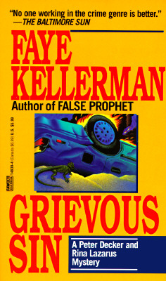 Image for Grievous Sin A Peter Decker and Rina Lazarus Mystery