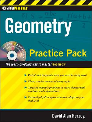 CliffsNotes Geometry Practice Pack with CD (CliffsNotes (Paperback))