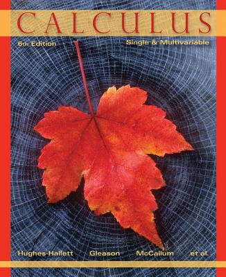 Calculus: Single and Multivariable