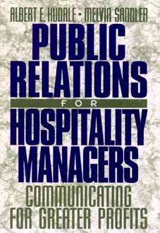 Image for PUBLIC RELATIONS FOR HOSPITALITY MANAGER