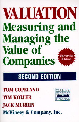 Image for Valuation: Measuring and Managing the Value of Companies (Frontiers in Finance Series)