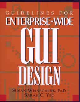 Image for Guidelines for Enterprise-Wide Gui Design