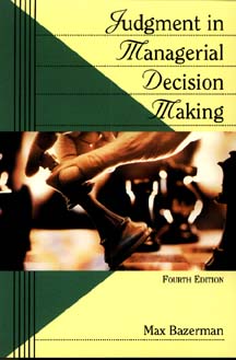 Image for Judgment in Managerial Decision Making Judgment in Managerial Decision Making