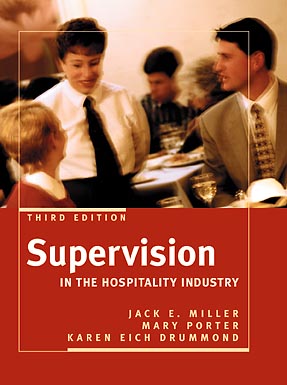 Supervision in the Hospitality Industry (Wiley Service Management Series)