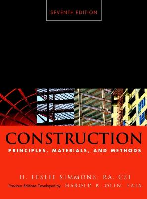 Image for Construction Principles, Materials, and Methods