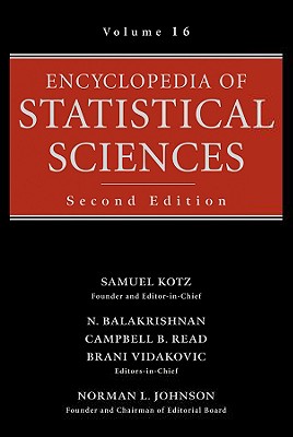 Encyclopedia of Statistical Sciences, Index, Volume 16