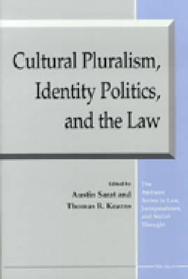 Image for Cultural Pluralism, Identity Politics, and the Law (The Amherst Series In Law, Jurisprudence, And Social Thought)