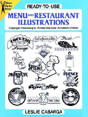 Ready-to-Use Menu and Restaurant Illustrations (Clip Art)