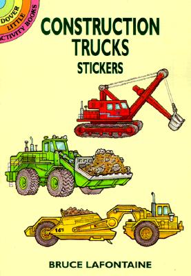 Image for Construction Trucks Stickers (Dover Little Activity Books Stickers)