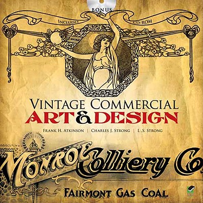 Image for Vintage Commercial Art and Design (Dover Pictorial Archive)