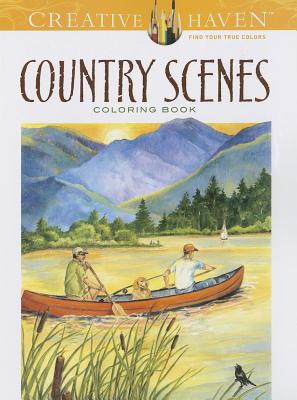 Creative Haven Country Scenes Coloring Book (Adult Coloring) Image for Creative Haven Country Scenes Coloring Book (Adult Coloring)