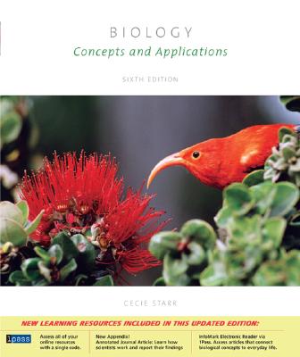 Biology: Concepts and Applications (with CD-ROM, Cover Sheet, Audio Book PAC, Essential Study Skills, and BiologyNOW-Personal Tutor with SMARTHINKING, InfoTrac PAC)