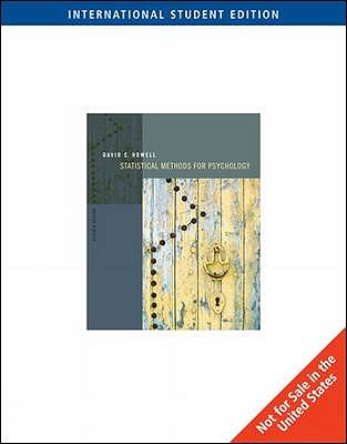 Statistical Methods for Psychology, International Edition