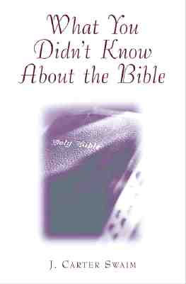 Image for What You Didn't Know About the Bible What You Didn't Know About the Bible