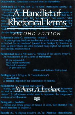 A Handlist of Rhetorical Terms