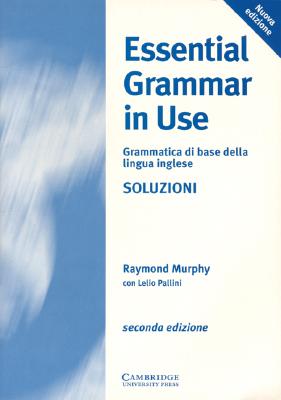 Image for Essential Grammar in Use Italian key A Reference and Practice Book for Elementary Students of English