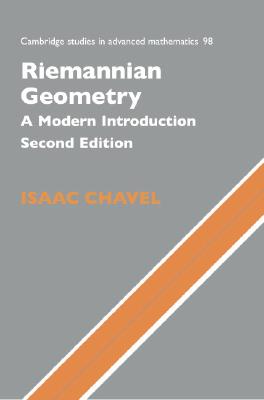 Image for Riemannian Geometry: A Modern Introduction (Cambridge Studies in Advanced Mathematics)