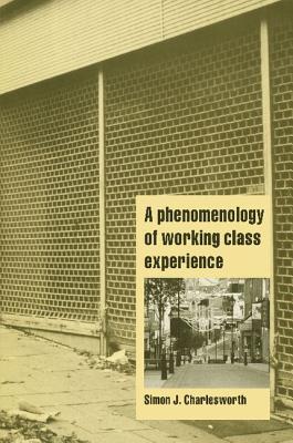 Image for A Phenomenology of Working-Class Experience (Cambridge Cultural Social Studies) A Phenomenology of Working-Class Experience (Cambridge Cultural Social Studies)