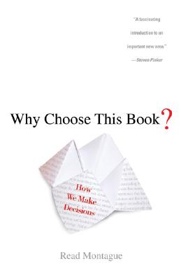Image for Why Choose This Book?: How We Make Decisions