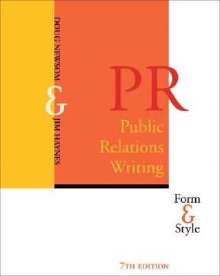 Image for Public Relations Writing: Form and Style