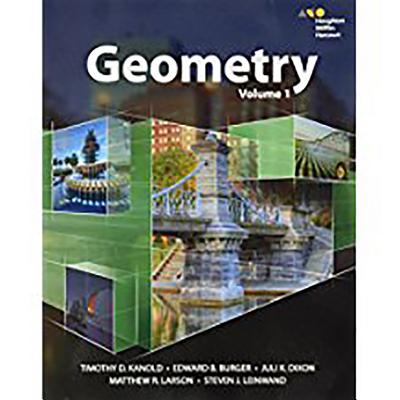 Image for HMH Geometry: Interactive Student Edition Volume 1 2015