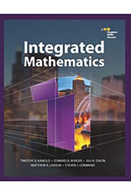HMH Integrated Math 1, HMH Integrated Math 1 Student Edition