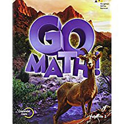 Go Math!, 2015 Go Math! Student Edition Volume 2 Grade 6