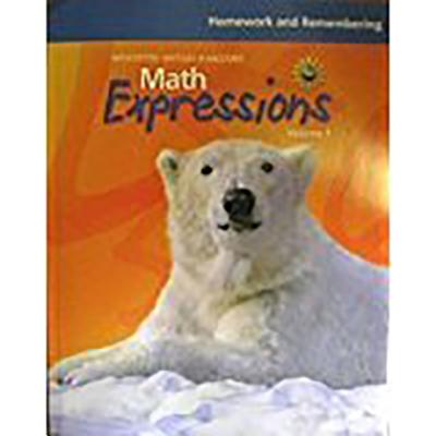 Math Expressions: Homework and Remembering Consumable Volume 2 Level 4