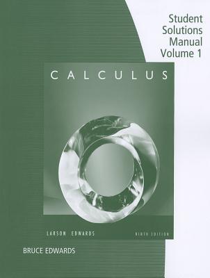 Student Solutions Manual Volume 1 Calculus Ninth Edition