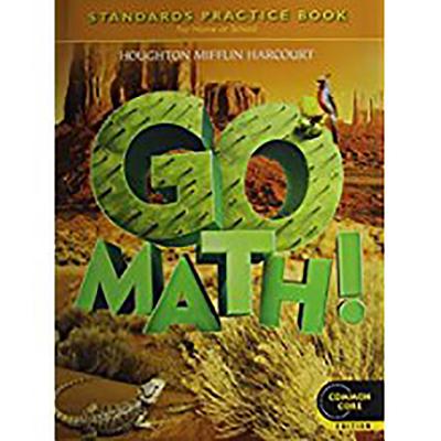 Houghton Mifflin Harcourt Go Math Student PracticeBook Grade 5