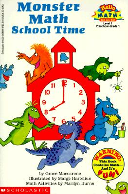 Monster Math School Time (level 1) (Hello Reader, Math)