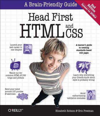 Image for Head First HTML and CSS: A Learner's Guide to Creating Standards-Based Web Pages