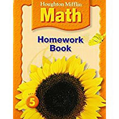Houghton Mifflin Math: Homework Book (Consumable) Grade 5