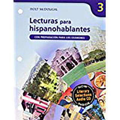Avancemos!: Lecturas para hispanohablantes (Student) with Audio CD Level 3 (Spanish Edition)