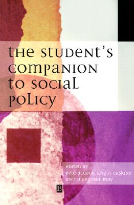 The Student's Companion to Social Policy